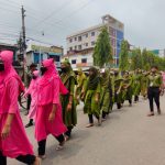 ঝিনাইদহে ডিপ্লোমা নার্সিং শিক্ষার্থীদের ডিগ্রি সমমানের দাবিতে বিক্ষোভ ও অবস্থান কর্মসূচি