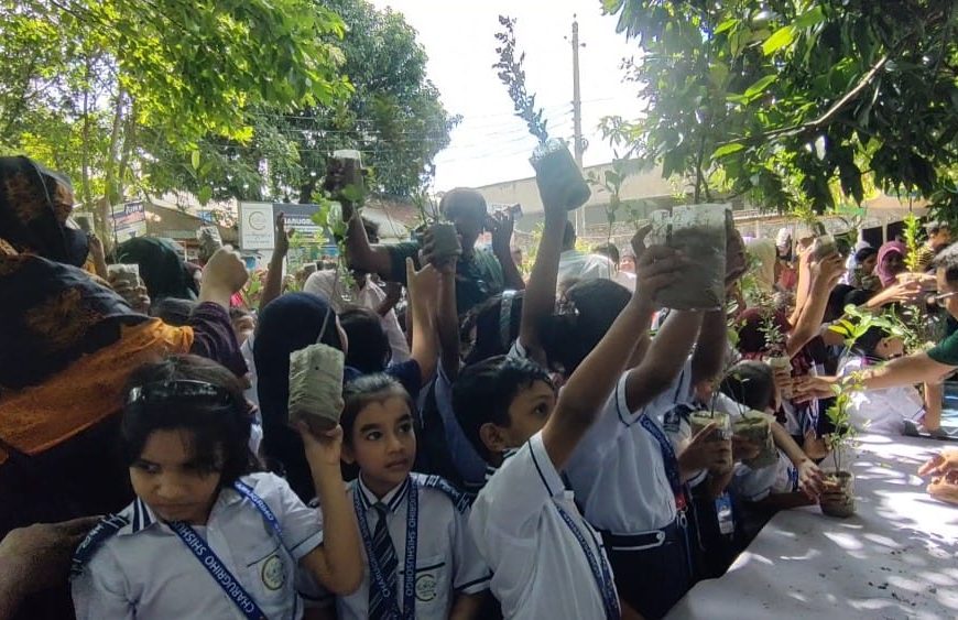 সবুজ সাজাই বাংলাদেশ, ঝিনাইদহে প্রকৃতি ও জীবন ক্লাবের…